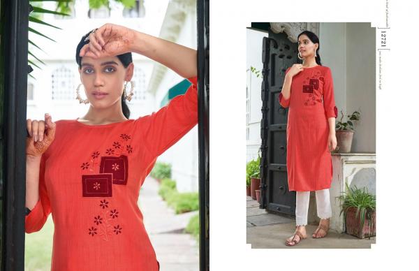 Kalaroop Broccoli 2 Rayon Designer Kurti